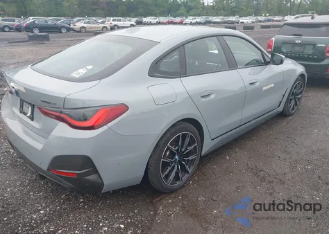 2022 BMW I4 Edrive40 from USA, damaged, VIN WBY73AW00NFN14842